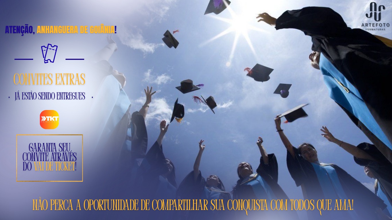 Colação de Grau - Faculdade Anhanguera Goiânia