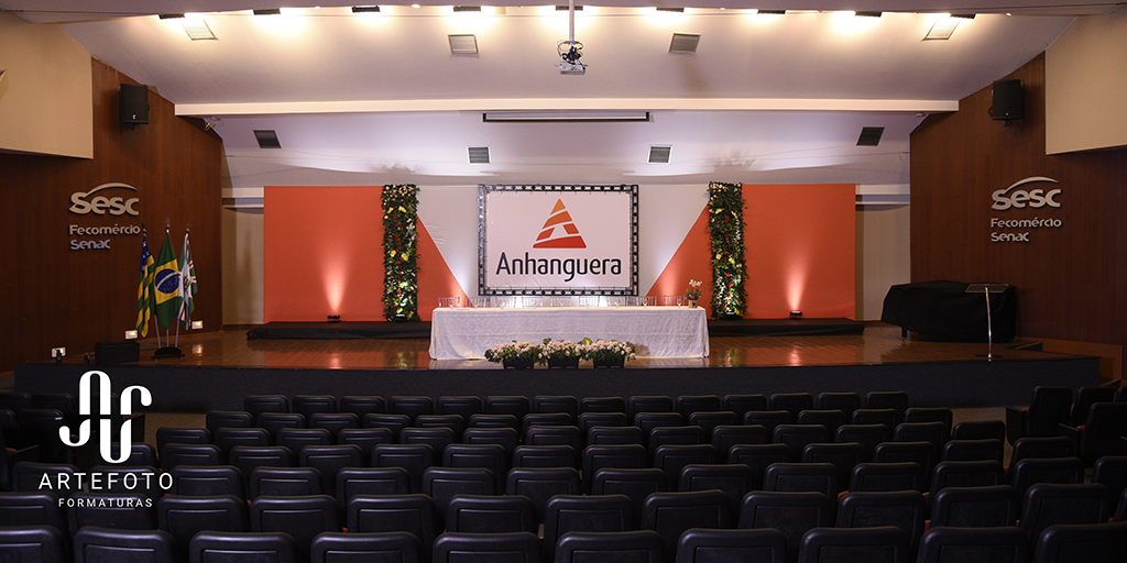 Colação de Grau - Faculdade Anhanguera Goiânia - Inicio às 18:00