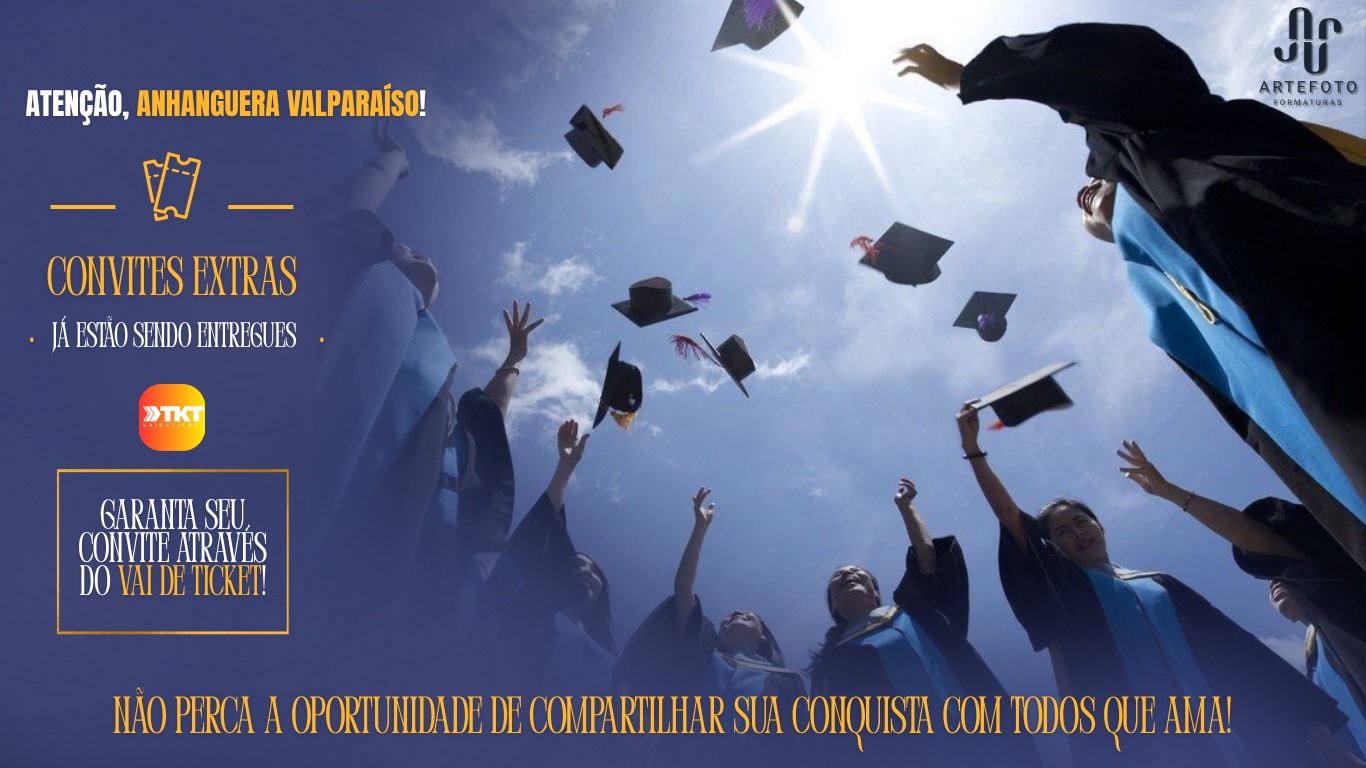Colação de Grau - Faculdade Anhanguera Valparaiso